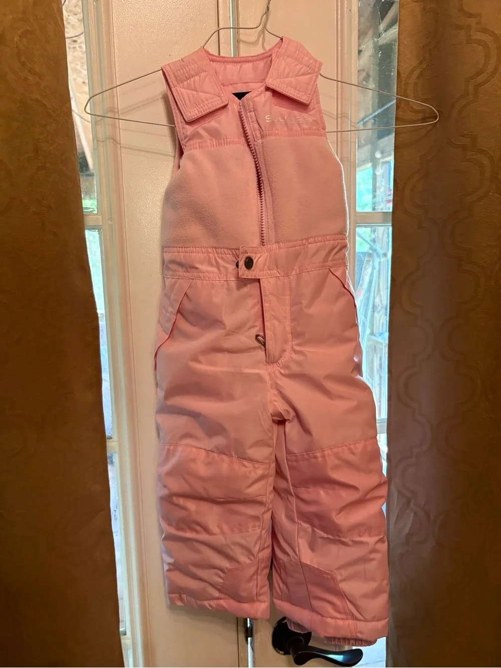 Spyder Girls Pink Purple Tie-Dye Snow Jacket and Bib Pants
